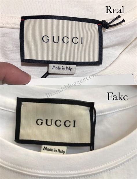 replica gucci vintage t shirt|how to check gucci t shirt.